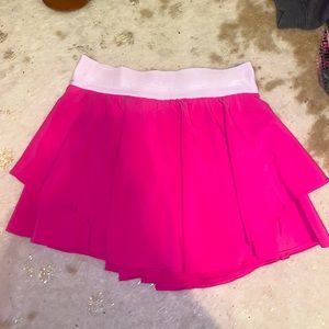 Lululemon Court Rival Skirt in Sonic Pink